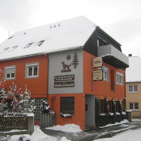 Gasthaus Zur Wolfsschlucht Hotel Sugenheim Bagian luar foto